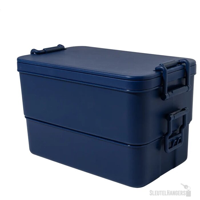 Duplox Stapelbare Lunchbox Donker Blauw
