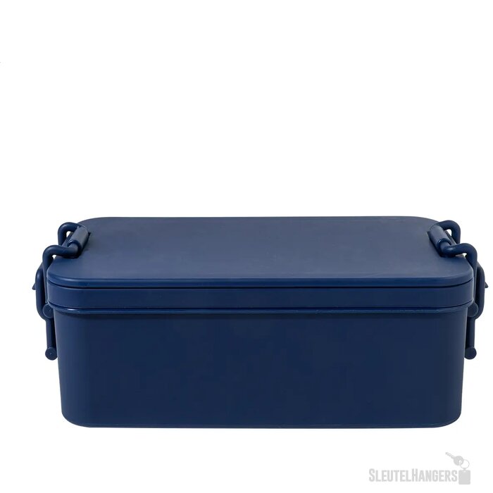 Duplox Stapelbare Lunchbox Donker Blauw