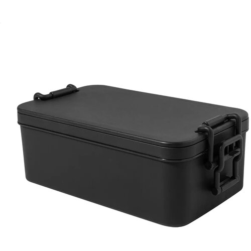 Duplox Stapelbare Lunchbox Zwart