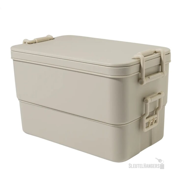 Duplox Stapelbare Lunchbox Natuurlijk