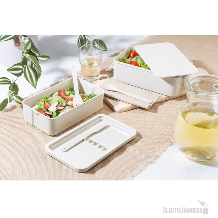 Duplox Stapelbare Lunchbox Natuurlijk