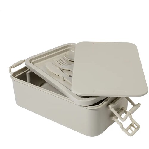 Duplox Stapelbare Lunchbox Natuurlijk