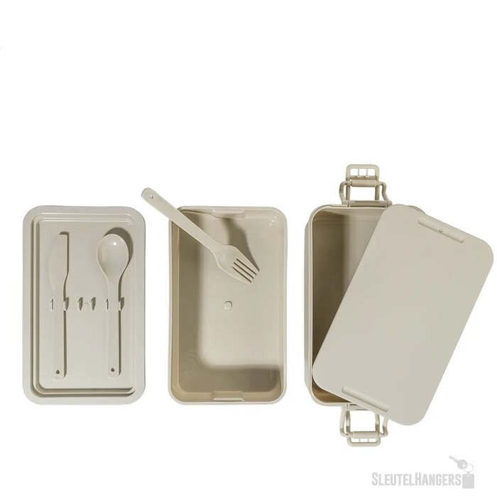 Duplox Stapelbare Lunchbox Natuurlijk
