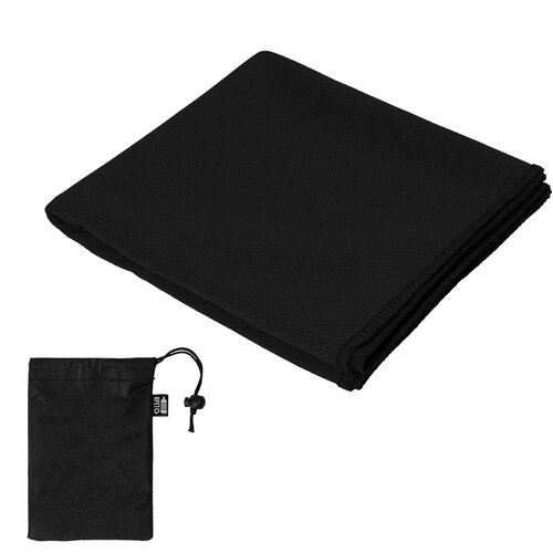 Endure Rpet Handdoek Zwart