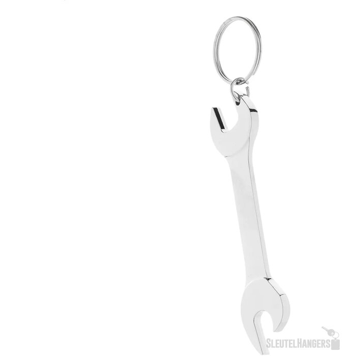 Fasten Flesopener Sleutelhanger Zilver