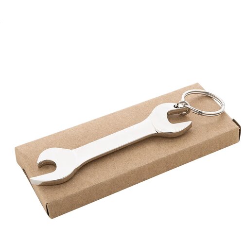 Fasten Flesopener Sleutelhanger Zilver