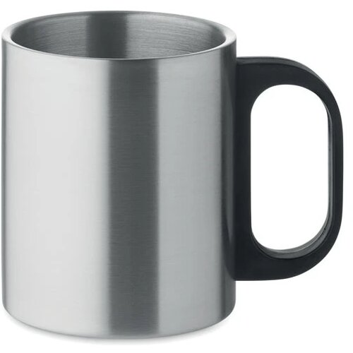 Dubbelwandige mok 300 ml Taniss mat zilver 300 ml