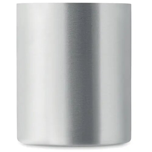 Dubbelwandige mok 300 ml Taniss mat zilver 300 ml