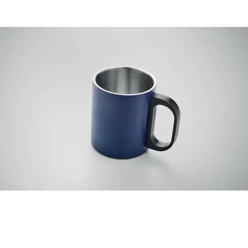 Dubbelwandige mok 300 ml Taniss donker marineblauw 300 ml