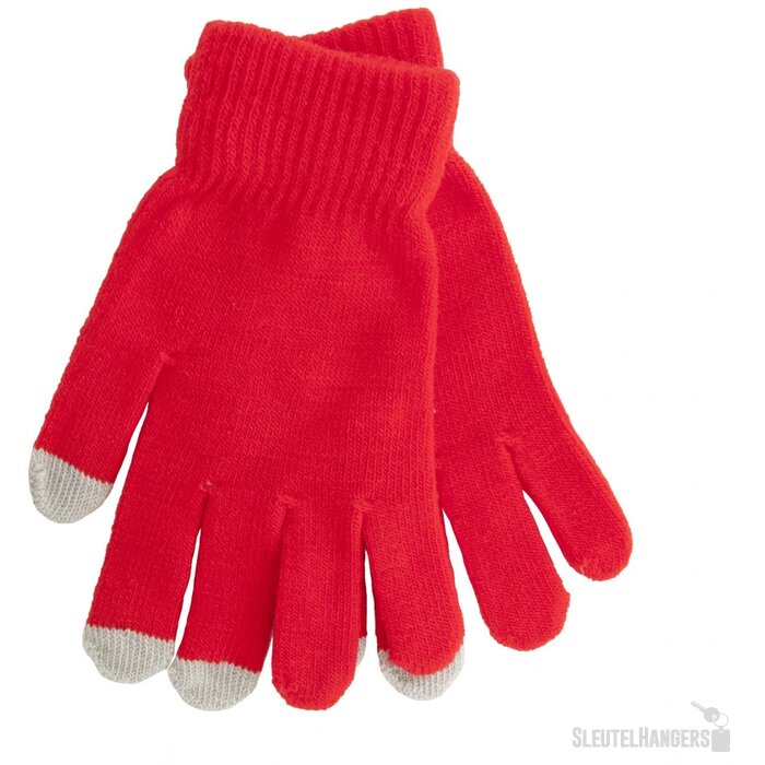 Actium Handschoen Touchscreen Rood