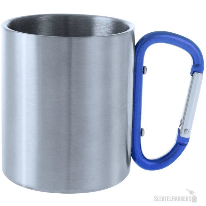 Bastic Metalen Mok (Kobalt) Blauw 200 ml 200 ml