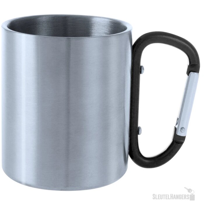 Bastic Metalen Mok Zwart 200 ml 200 ml