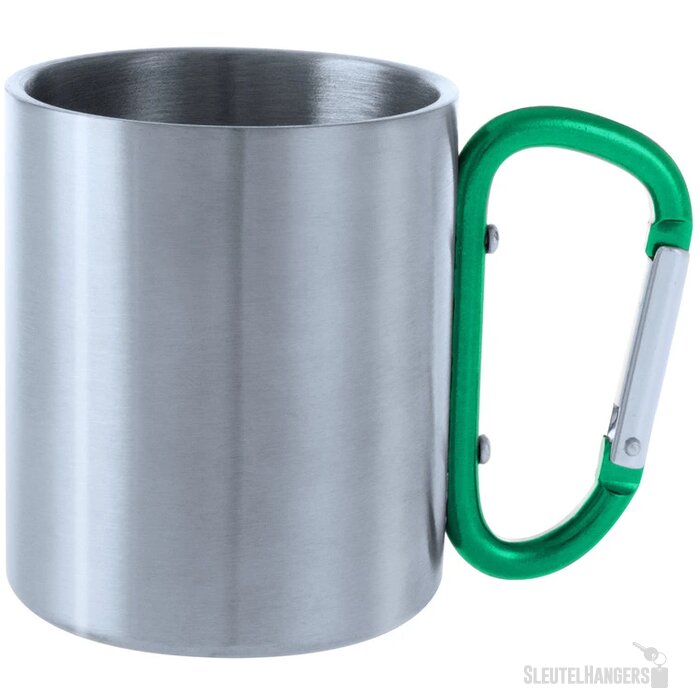 Bastic Metalen Mok Groen 200 ml 200 ml