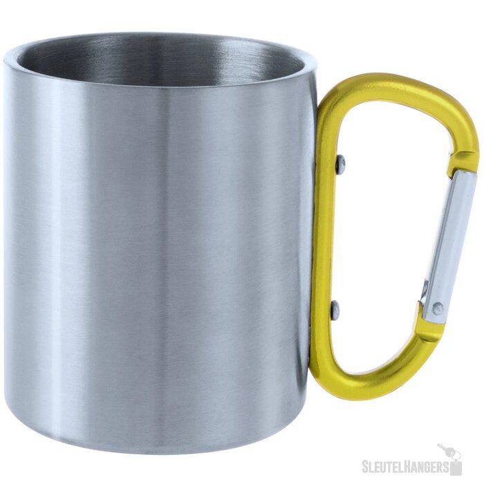 Bastic Metalen Mok Geel 200 ml 200 ml