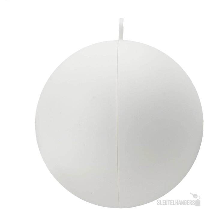 Gerecycled kunststof kerstbal (Ø 7 cm)