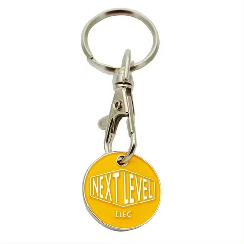 Metalen winkelwagenmuntjes