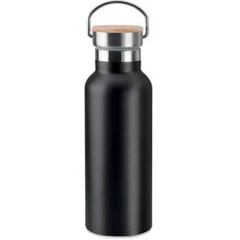 Dubbelwandige thermosfles Helsinki Zwart 500 ml 500 ml Dubbelwandige thermosfles Helsinki Zwart 500 ml 500 ml
