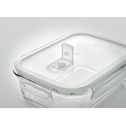 Glazen lunchbox 900ml Praga lunchbox transparant 900 ml