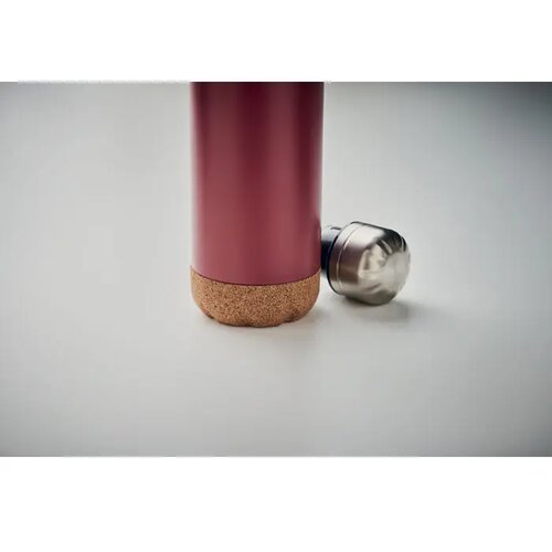 Dubbelwandige fles 500 ml Aspen cork bordeaux 500 ml