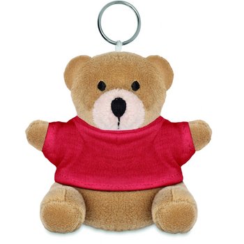 Sleutelhanger met beer Nil rood Sleutelhanger met beer Nil rood