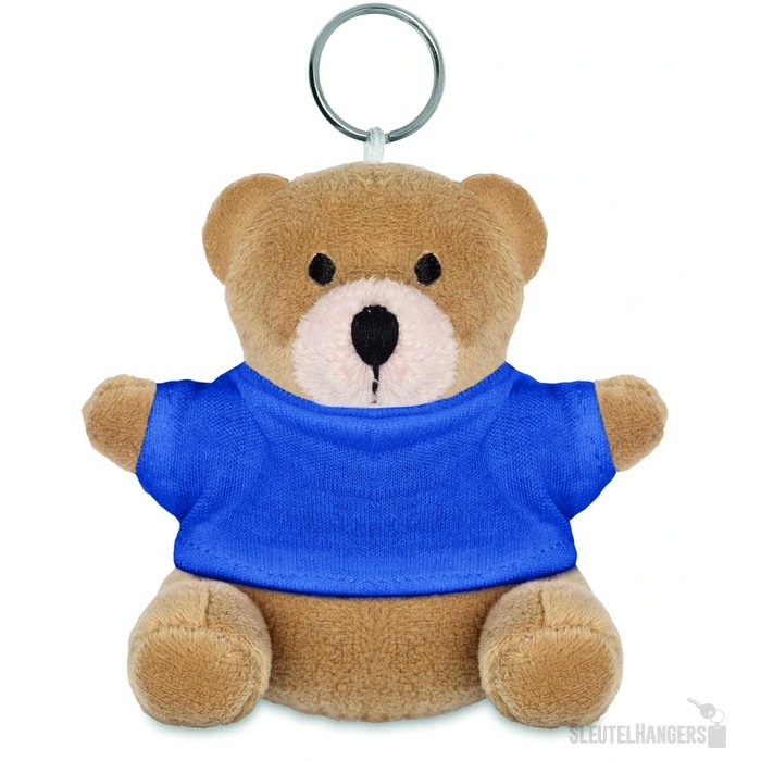 Sleutelhanger met beer Nil blauw