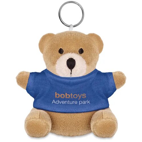 Sleutelhanger met beer Nil blauw