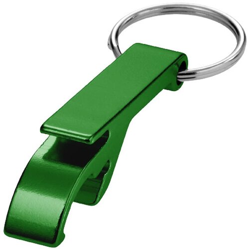 Sleutelhanger met fles- en blikopener Groen