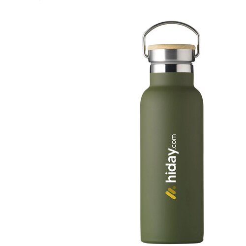Nordvik Rcs Recycled Steel 500 Ml Drinkfles Donkergroen 500 ml