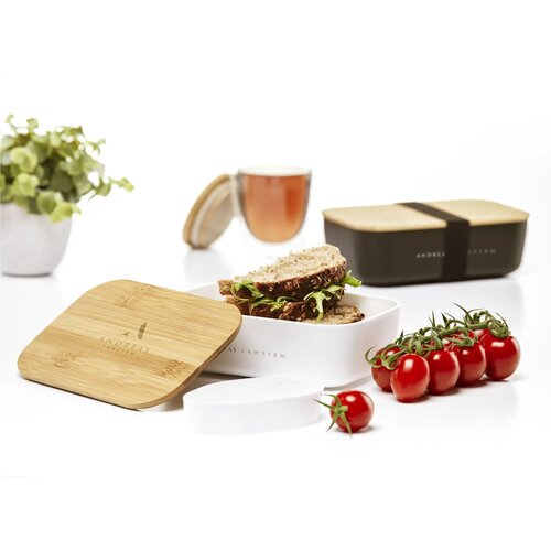 Royale Lunchbox Met Bamboe Deksel