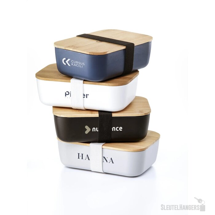 Royale Lunchbox Met Bamboe Deksel