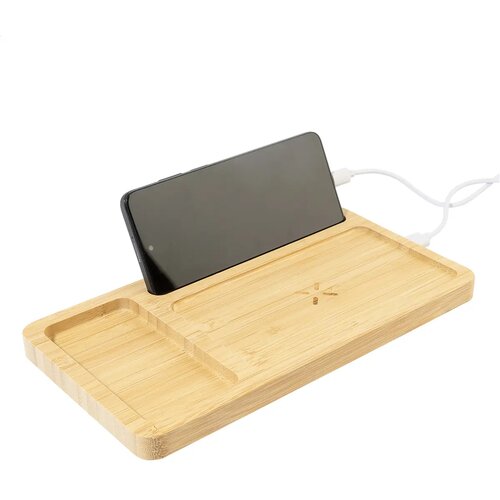 Flabo Plus Draadloze Oplader Organizer Natuurlijk