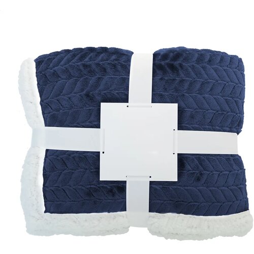 Foglio Rpet Deken Donker Blauw