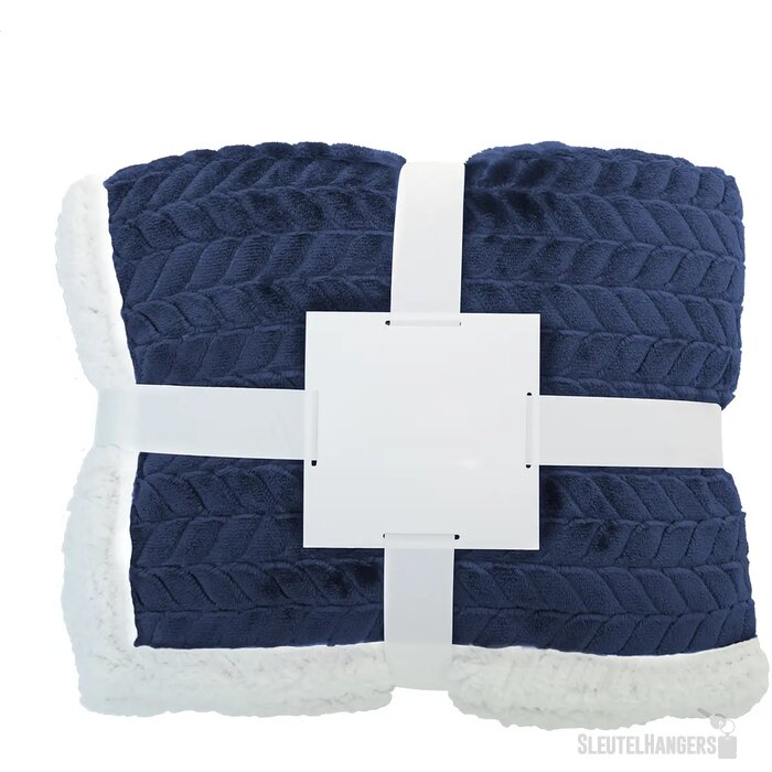 Foglio Rpet Deken Donker Blauw