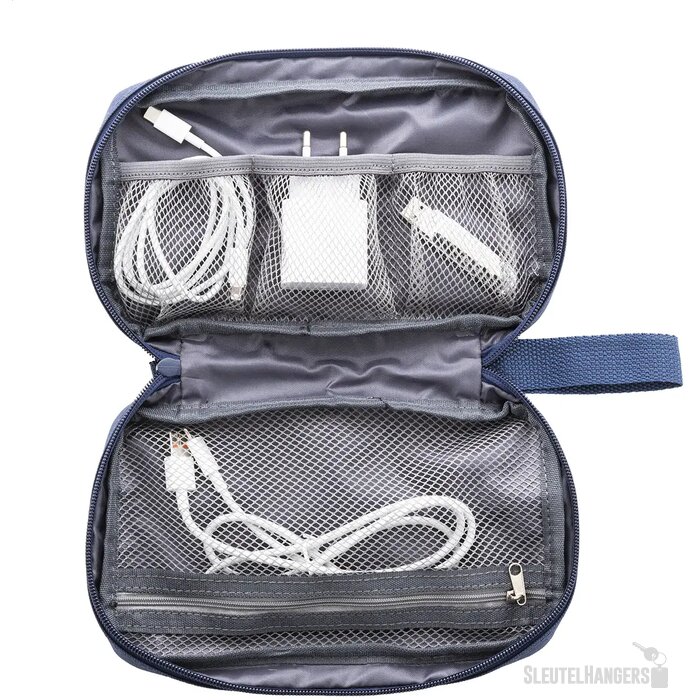 Gocharge Rpet Organizer Koffer Donker Blauw