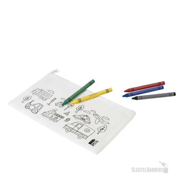 Gocolo Rpet Kleur Etui Wit