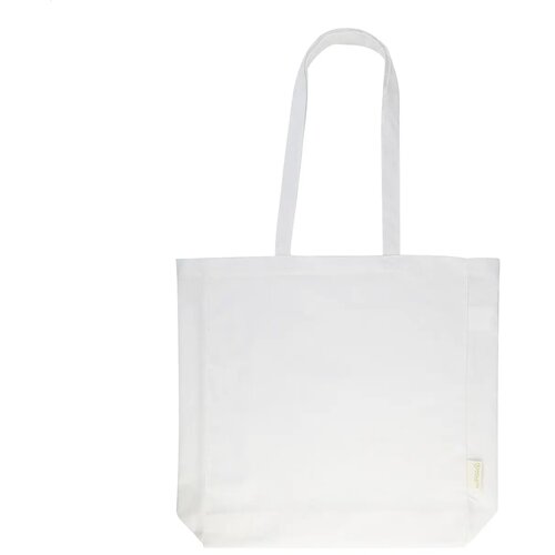Guspex Hue Gerecyclede Katoenen Boodschappen Tas Wit