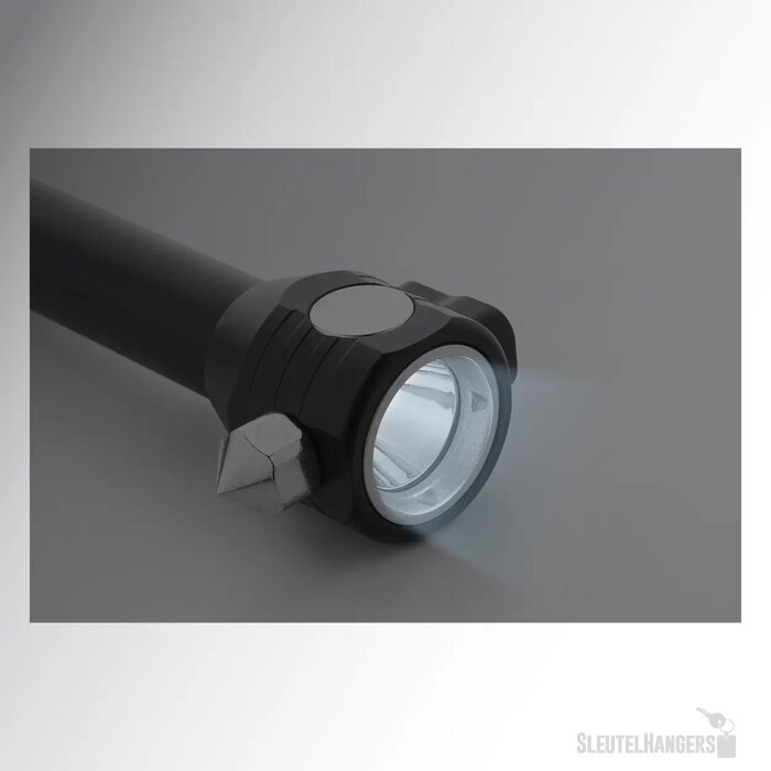 Hemmerg Noodsituatie Hamer Zaklamp Zwart