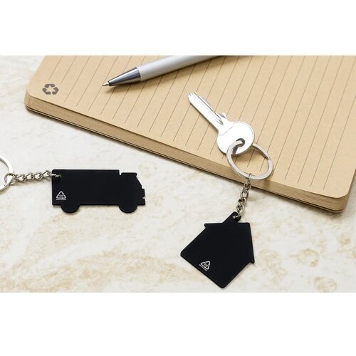 Hutshine Sleutelhanger Zwart