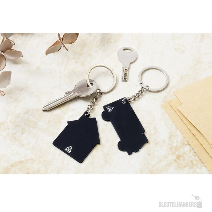 Hutshine Sleutelhanger Zwart