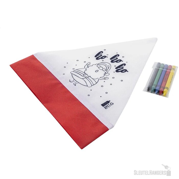 Julfar Hat Kleur Santa Hoed Wit