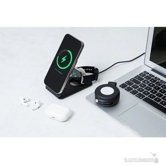 Luxcharge Stand Rpu Mobiele Houder Draadloze Oplader Zwart