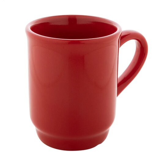 Marknad Stapelbare Keramische Mok Rood