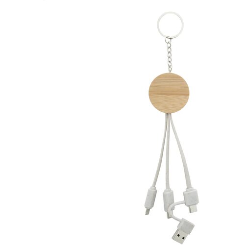 Mugory Sleutelhanger Met Usb-Oplaadkabel Natuurlijk