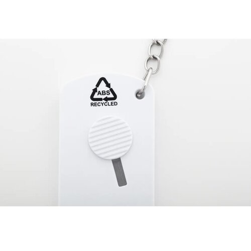Parcelo Sleutelhanger Met Mesje Wit