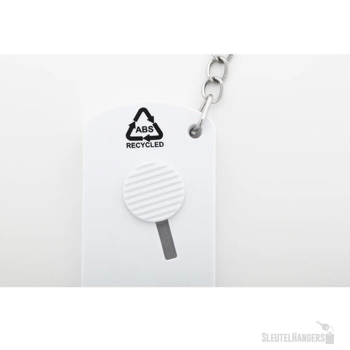 Parcelo Sleutelhanger Met Mesje Wit