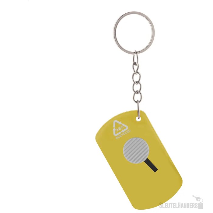 Parcelo Sleutelhanger Met Mesje Geel
