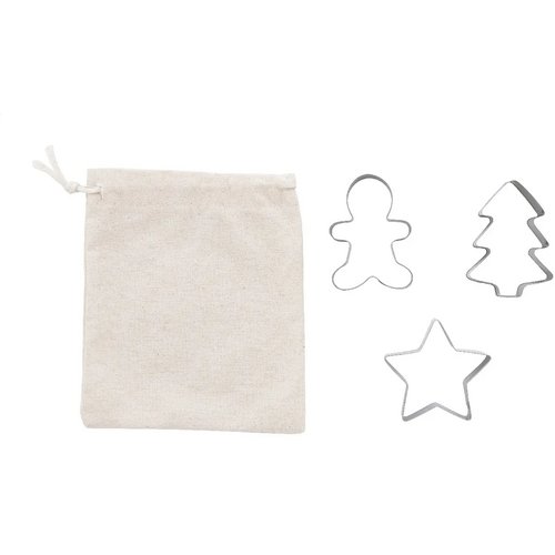 Pepparku Kerst Koekjes Cutter Set Zilver