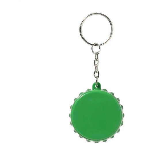 Popcap Rabs Flesopener Sleutelhanger Donker Groen