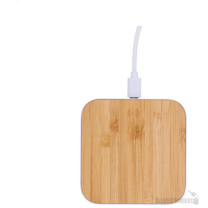 Rabso Draadloze Oplader Met Telefoon Houder Wit