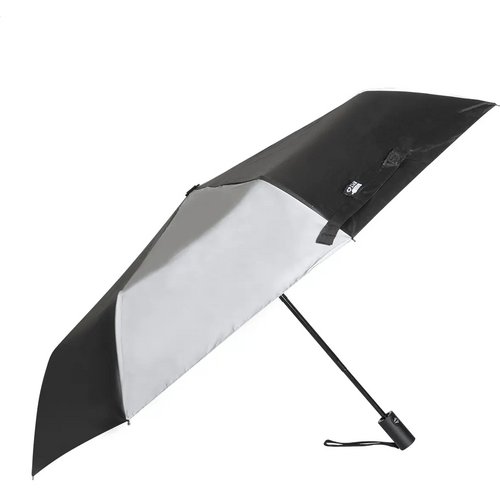 Radians Fold Reflecterende Rpet Paraplu Zwart